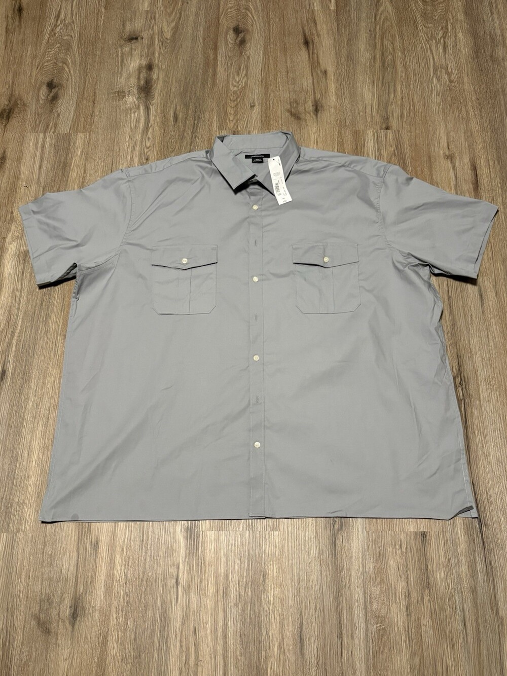 New Claiborne Dress Shirt Size 3X Striped Long Sleeve Pocket MSRP $50